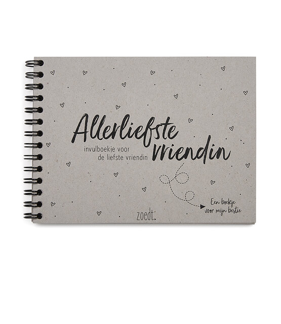 Superleuk invulboekje voor je bestie!