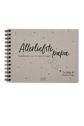 Allerliefste papa - invulboekje voor de stoerste vader