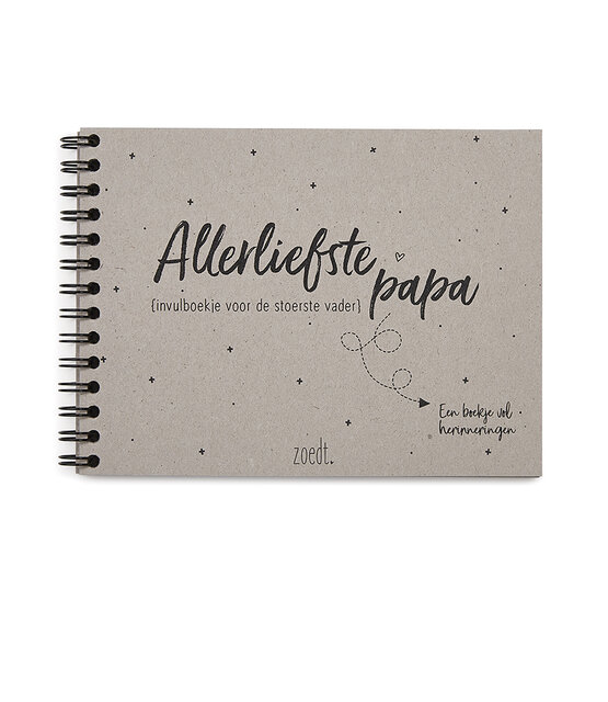 Allerliefste papa - invulboekje voor de stoerste vader