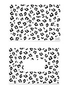 Envelop met panter patroon