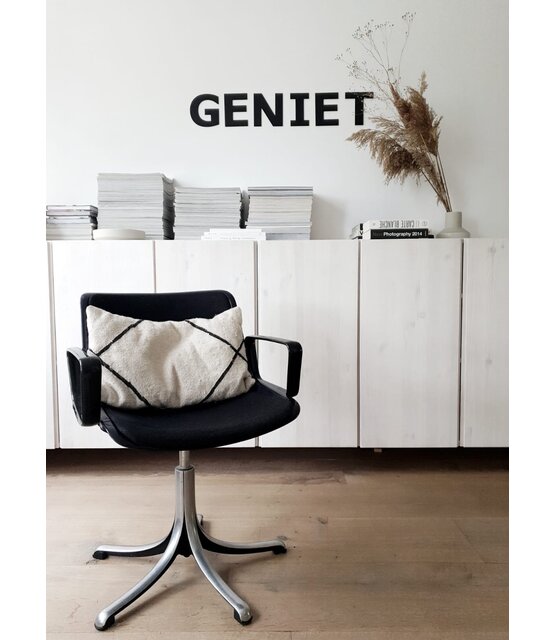 Geniet (in Wit of Zwart)