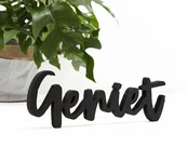 GENIET van  zwart hout