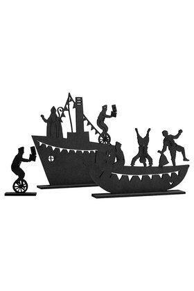 Stoomboot met sint en piet - PRE-ORDER