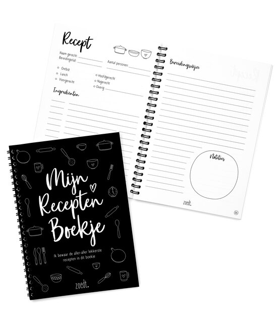 Invulboek voor al je recepten