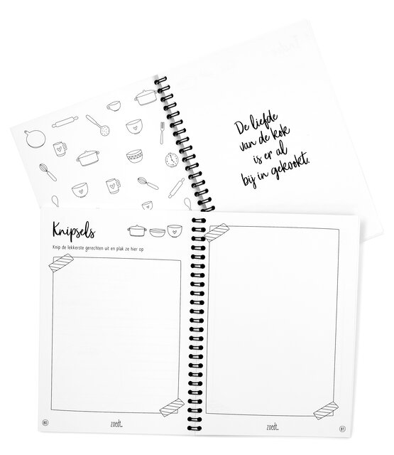 Invulboek voor al je recepten