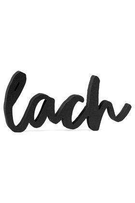 LACH  van  zwart hout