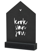 Cadeaupakket Een kleinigheidje voor jou: Houten huisje met tekst Kook van jou in cadeauverpakking