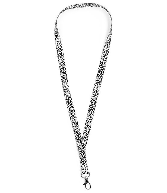 Keycord / sleutelhanger panter patroon