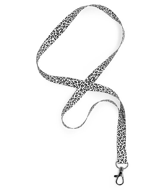 Keycord / sleutelhanger panter patroon