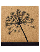 Poster kurk vierkant met berenklauw 20 cm