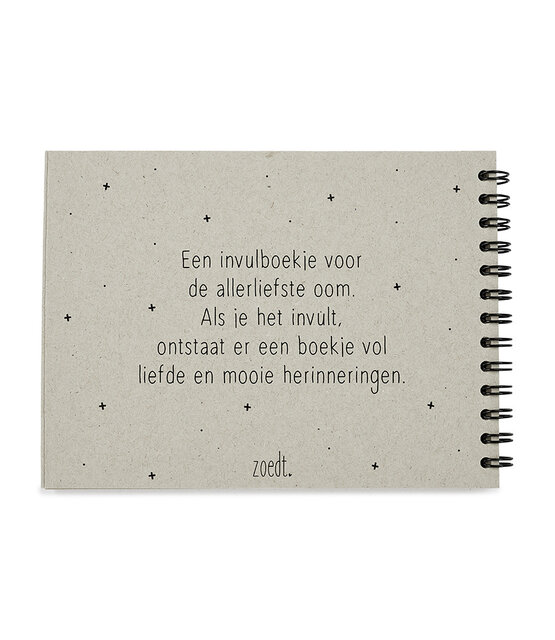 Superleuk invulboekje voor de liefste oom Superleuk invulboekje voor de liefste oom