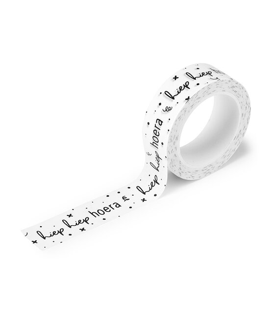 Masking tape verjaardag