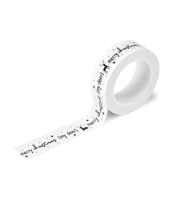 Masking tape  kerst Merry Christmas my deer