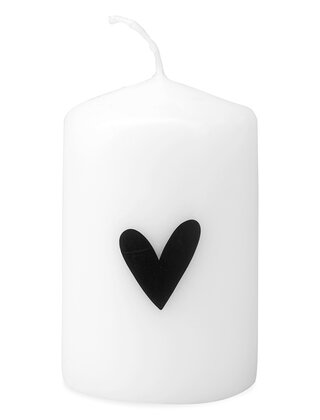 Mini kaars met hartje