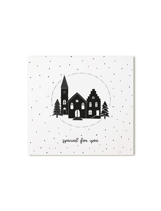 Kerst cadeaukaartje Special for you