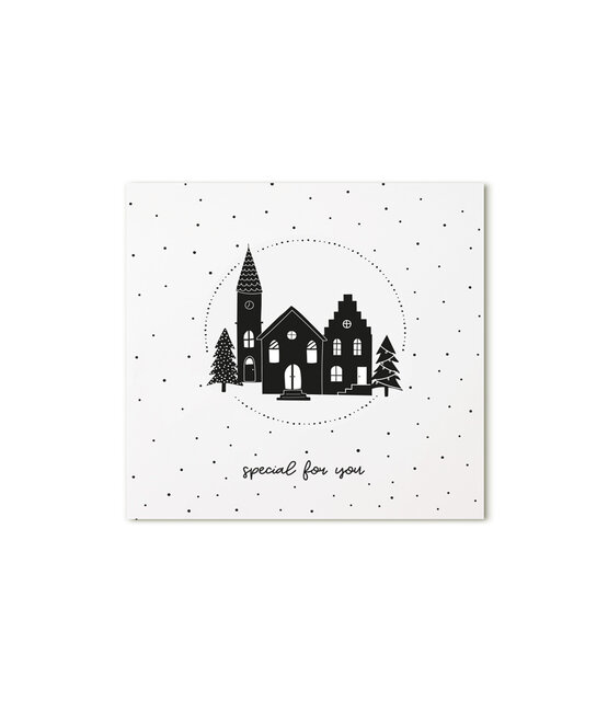 Minikaartje wit Special for you