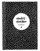 Wachtwoorden boekje zwart wit dots | A6 formaat