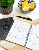 Mijn nieuwe leefstijl boekje | eet, beweeg en afvaldagboekje