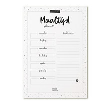 Notitieblok maaltijdplanner A5