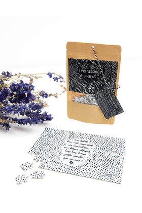 Verrassingspuzzel 'Hiep hiep hoera jullie worden opa en oma'