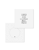 Wenskaart 'Nieuwe baan!' - met bedrukte envelop