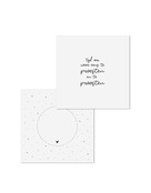 Wenskaart met tekst 'Tijd om weer eens te proesten en te proosten'  met bedrukte envelop Wenskaart met tekst 'Tijd om weer eens te proesten en te proosten'  met bedrukte envelop