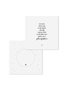 Wenskaart met tekst 'Geniet van je pensioen...'  - met bedrukte envelop