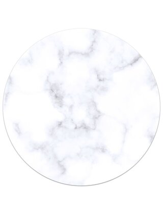 Muurcirkel (binnen) marmer look - 3 formaten