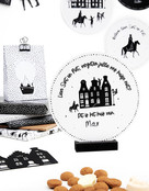 Muurcirkel Sinterklaas 'Dit is het huis van ...'