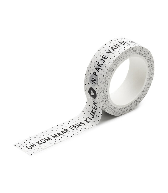 Masking tape  Sinterklaas 'Oh kom maar eens kijken!'