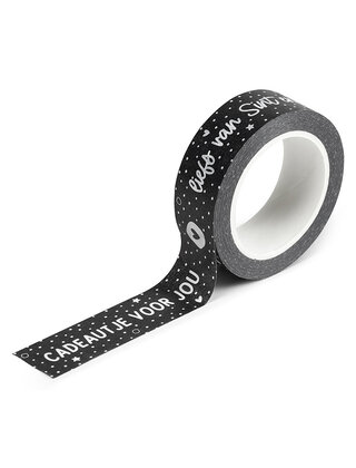 Masking tape Sinterklaas 'Cadeautje voor jou - liefs van Sint en Piet'