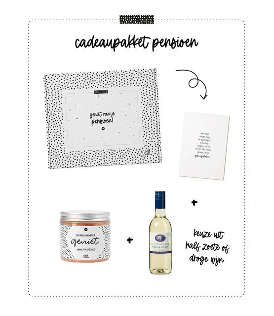 Cadeaupakket 'Pensioen'