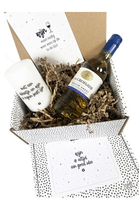 Cadeaupakket 'Wijn moet nodig op de to-do-lijst'