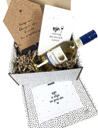 Cadeaupakket 'Wijn is altijd een goed idee'