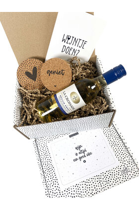 Cadeaupakket 'Wijntje doen?'