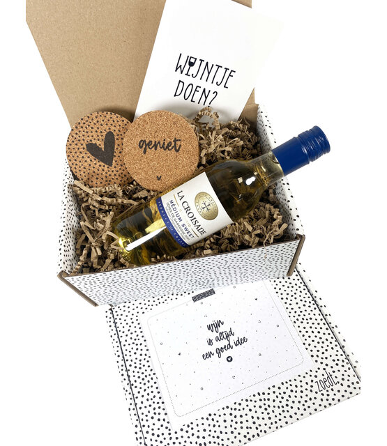 Cadeaupakket 'Wijntje doen?'