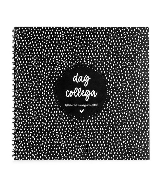Dag collega - afscheidsboekje  - Jammer dat je ons gaat verlaten