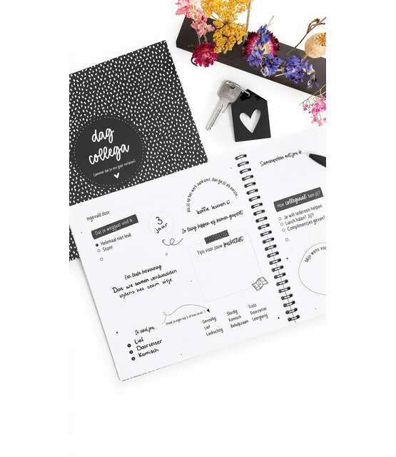 Dag collega - afscheidsboekje  - Jammer dat je ons gaat verlaten