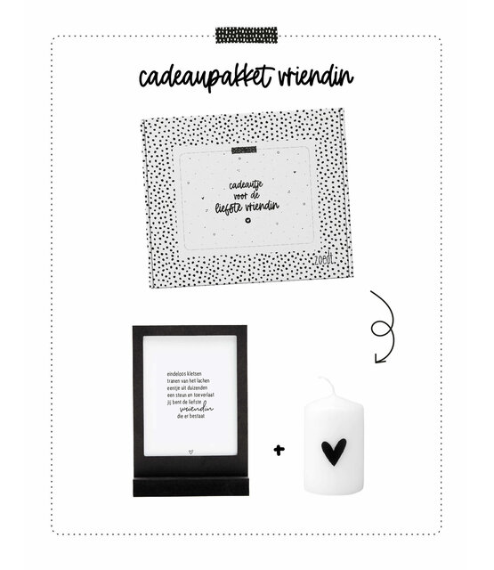 Cadeaupakket 'Voor de liefste vriendin'