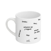 Witte mok met tekst  'De allerleukste collega ben jij!'