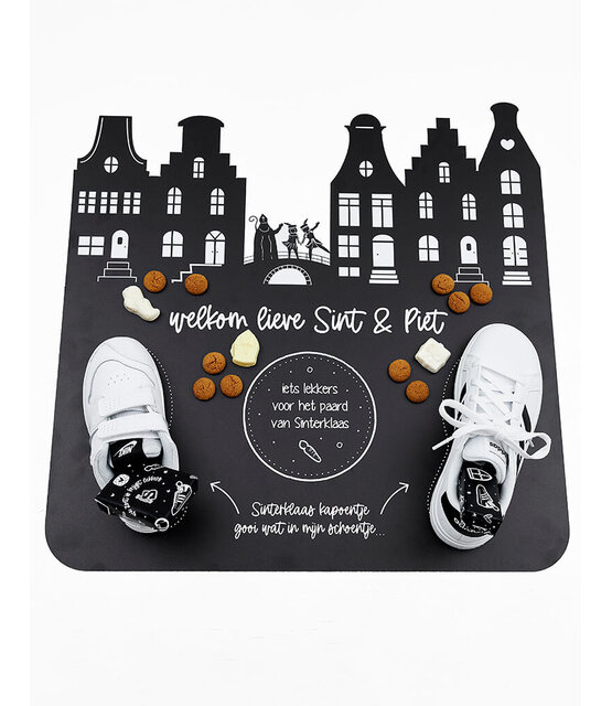 Sinterklaas schoenzet mat