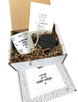Cadeaupakket 'Afscheid collega'