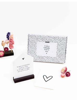 Cadeaupakket 'Ik wens je lichtpuntjes, kracht en moed' - brievenbuspakket