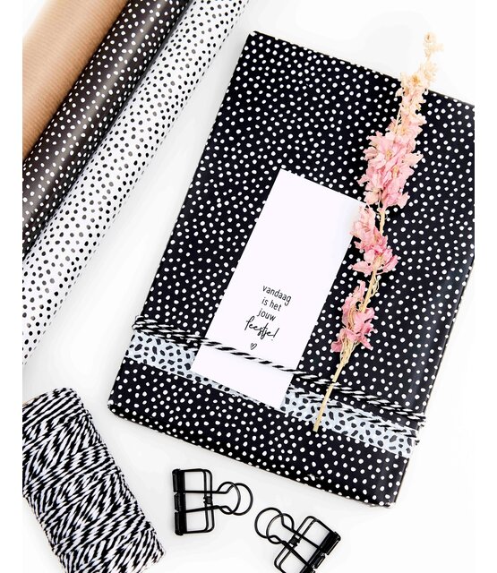 Minikaartje met tekst - Vandaag is het jouw feestje!