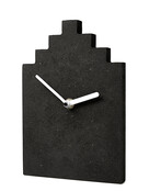 Klok zwart trapgevel