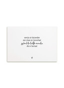 Kaart met gedicht 'Jij bent de liefste vriendin die er bestaat'