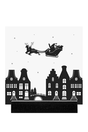 Forex tegeltje - Kerst tafereeltje