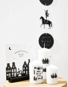 Sintslinger zwart met verschillende figuren