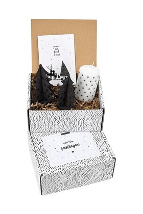 Cadeaupakket - kerstpakket 'Hele fijne feestdagen'