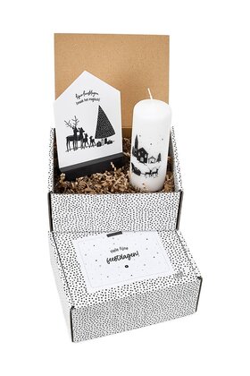 Cadeaupakket - kerstpakket 'Fijne feestdagen, maak het magisch'